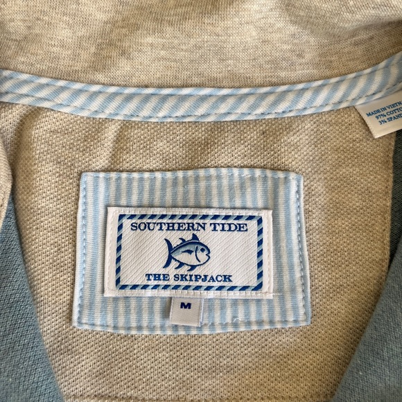 BMWT Southern Tide quarter zip blue - Picture 3 of 5